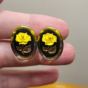 1950's Lucite Clip Ons